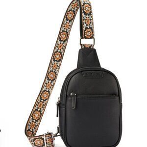 Bostanten Boho Sling Crossbody Travel Purse Bag